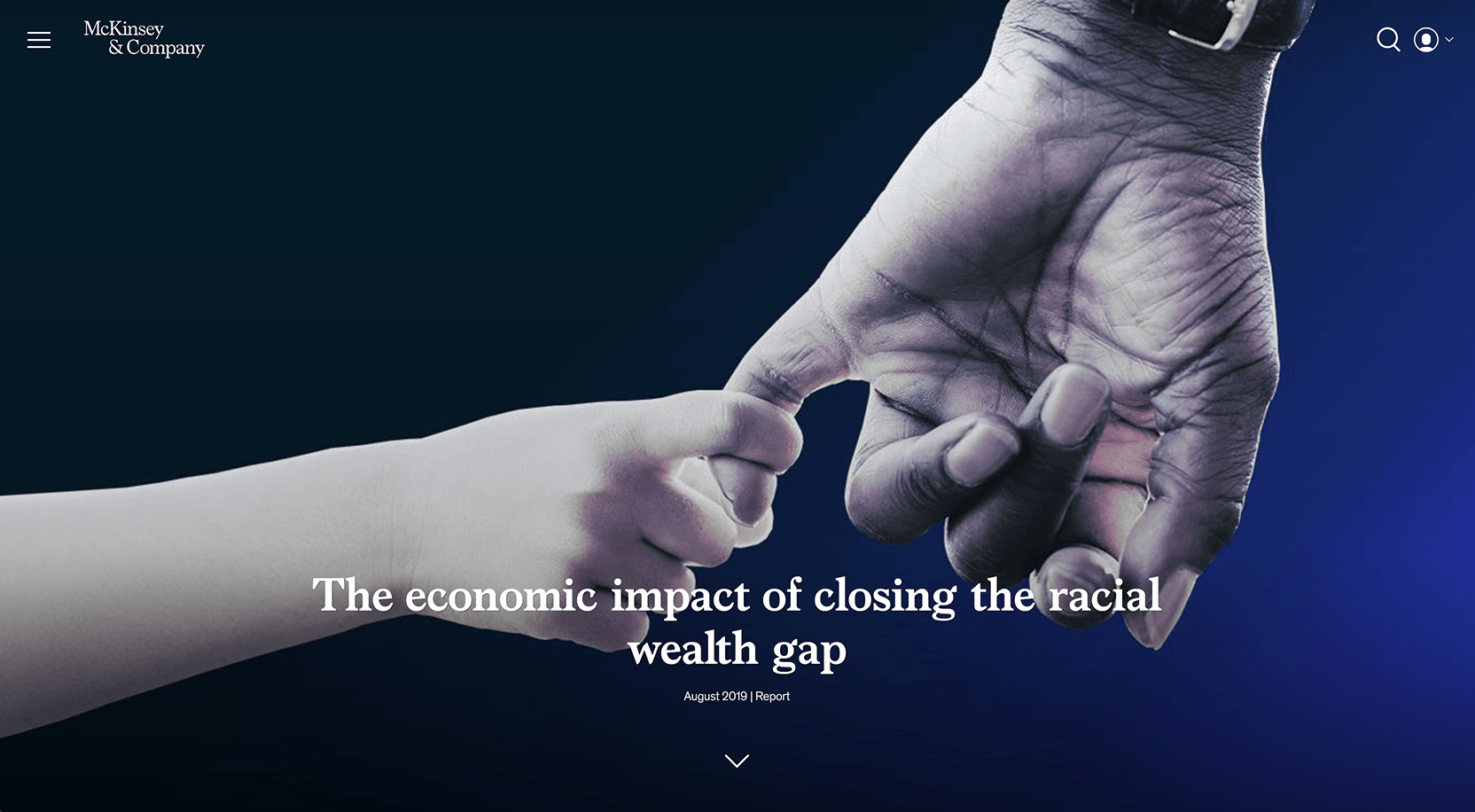 McKinsey article hero image on closing the racial wealth gap